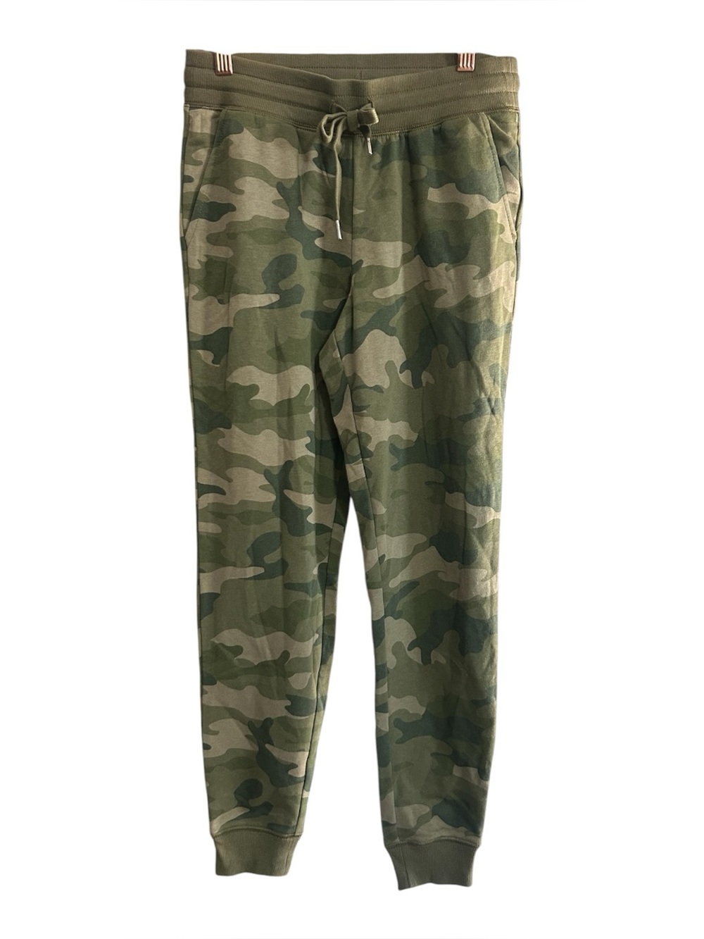 NWOT Old Navy Women's Camo Joggers - Olive Green
